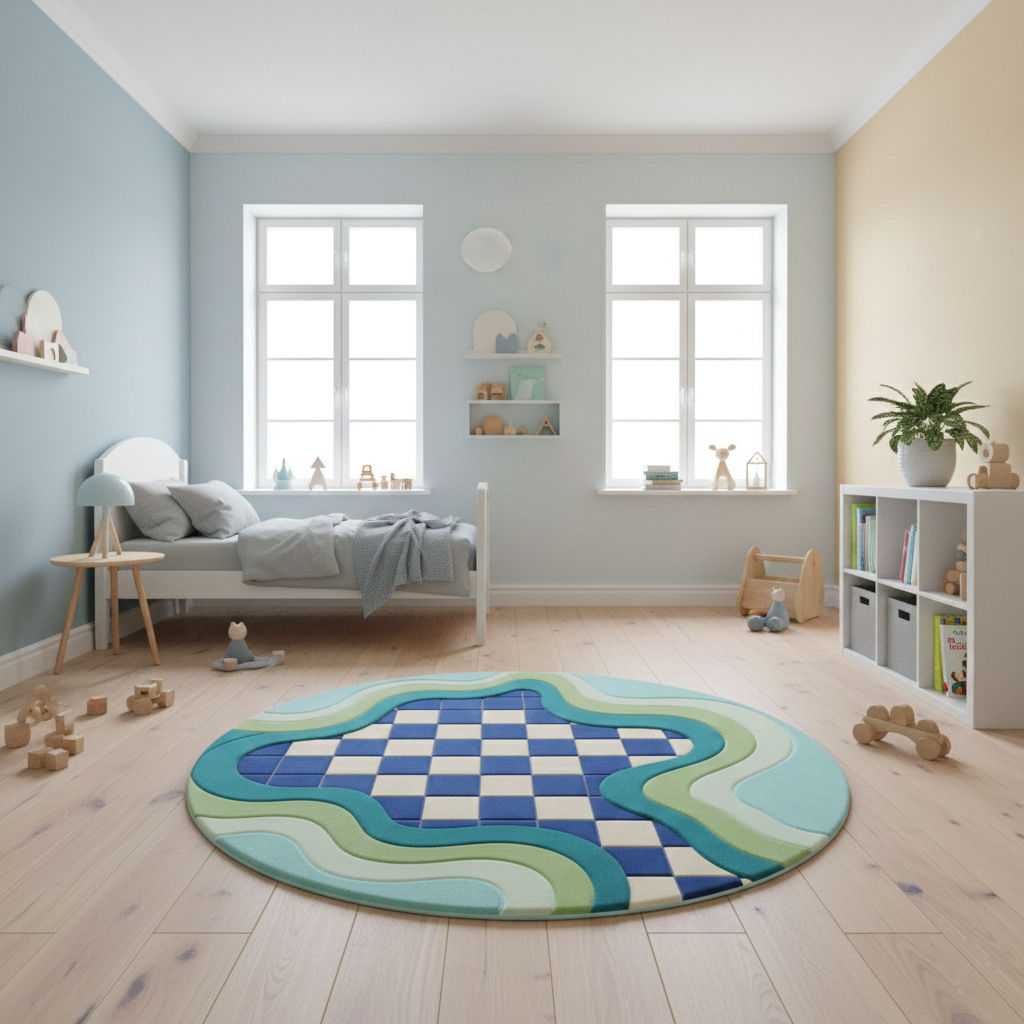 NILO - Hand Tufted Kids Carpet